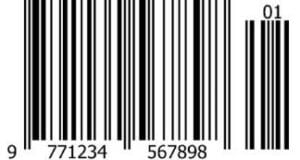 ISSN barcode